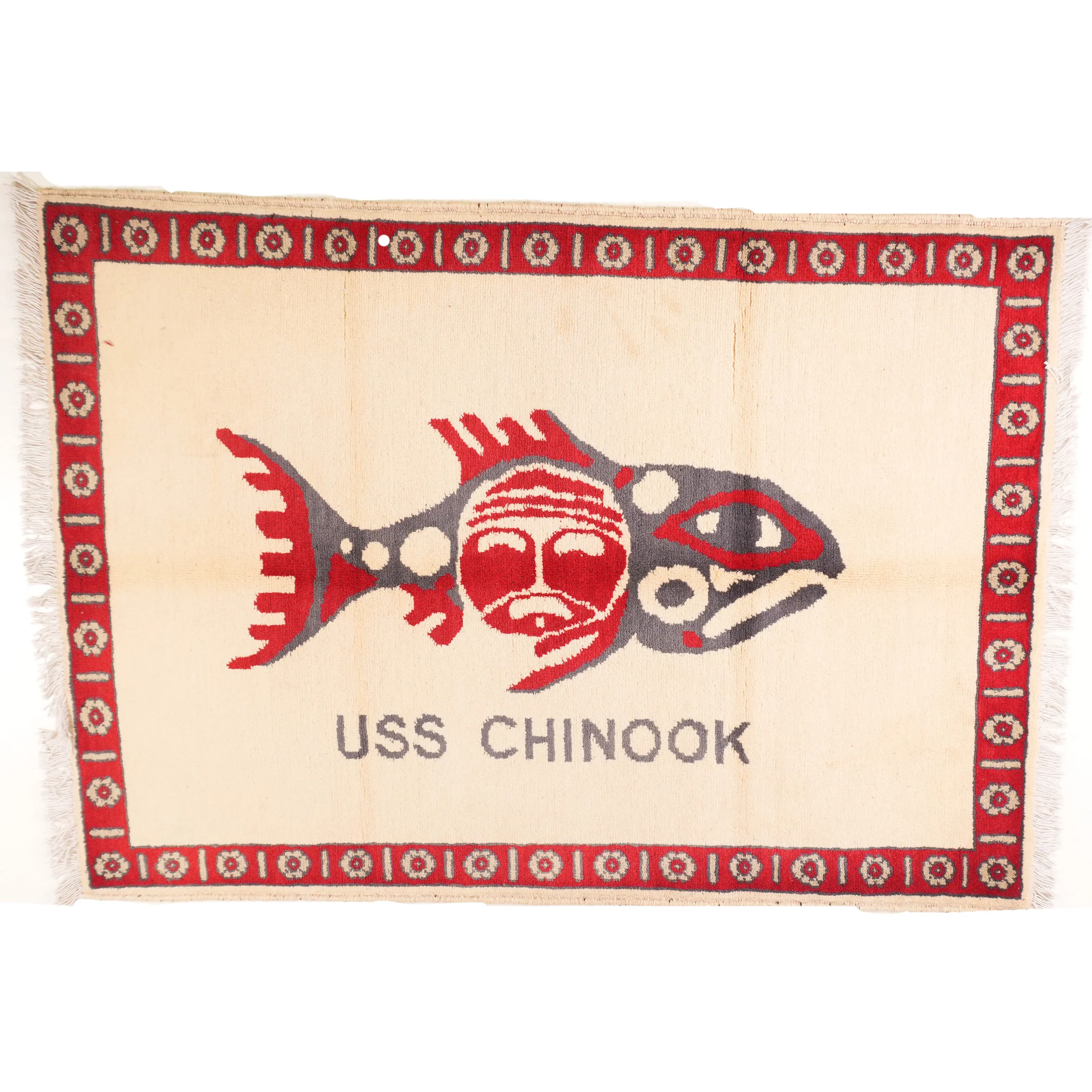 USS Chinook Afghan Rug - Image 4