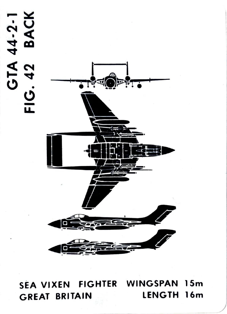 Vintage Aircraft Recognition Card Deck - Image 7