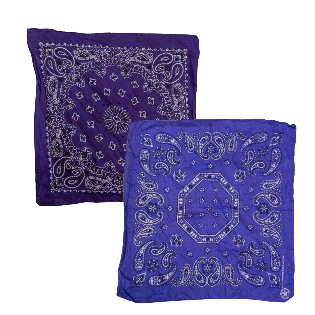 Vintage USA-Made Paisley Bandana - Image 10
