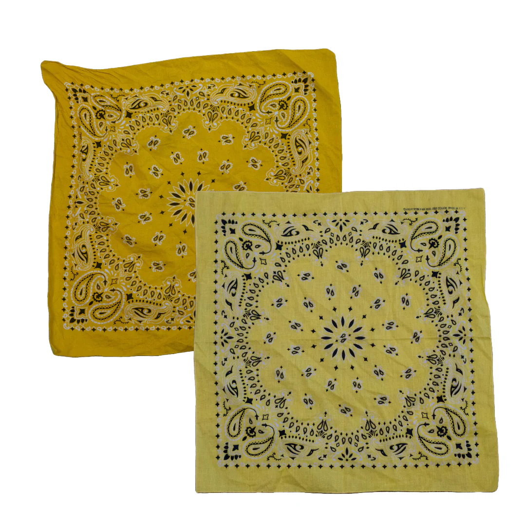 Vintage USA-Made Paisley Bandana - Image 7