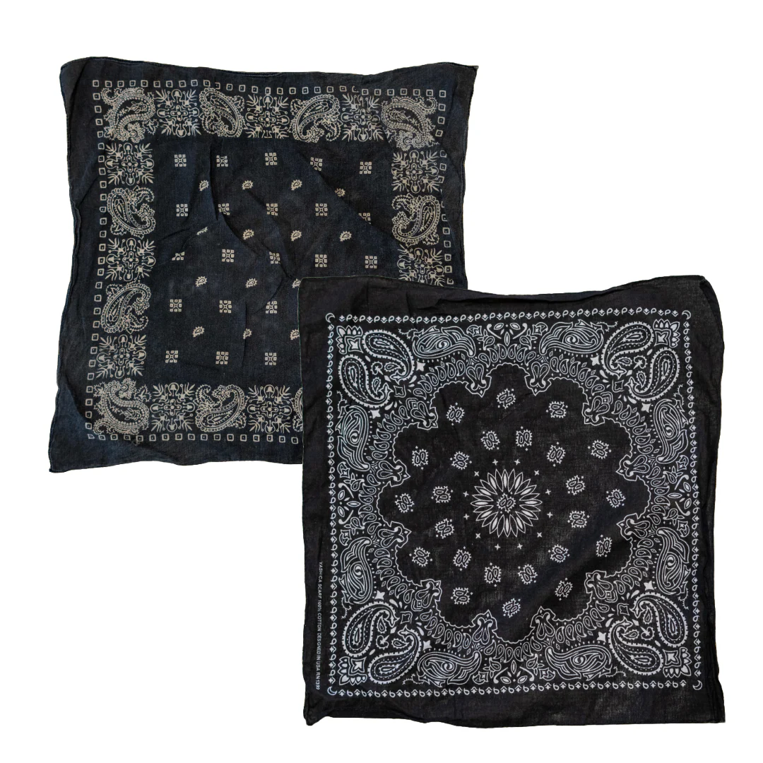 Vintage USA-Made Paisley Bandana - Image 8