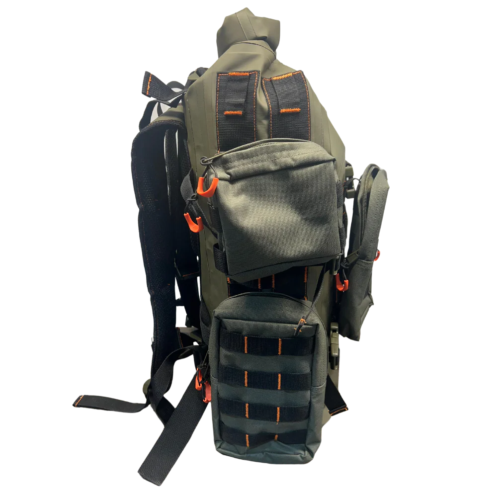 Waterproof Roll Top Bug Out Tactical Survival Backpack - Image 4